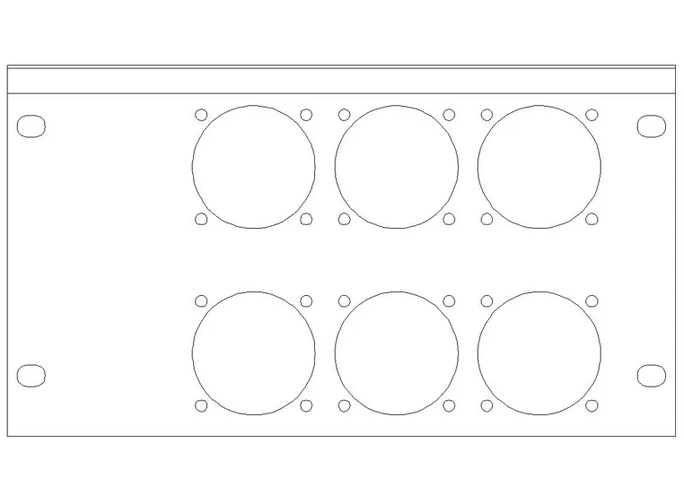 SMRT PAN 1/2 19 3U 6 UJP 230V 